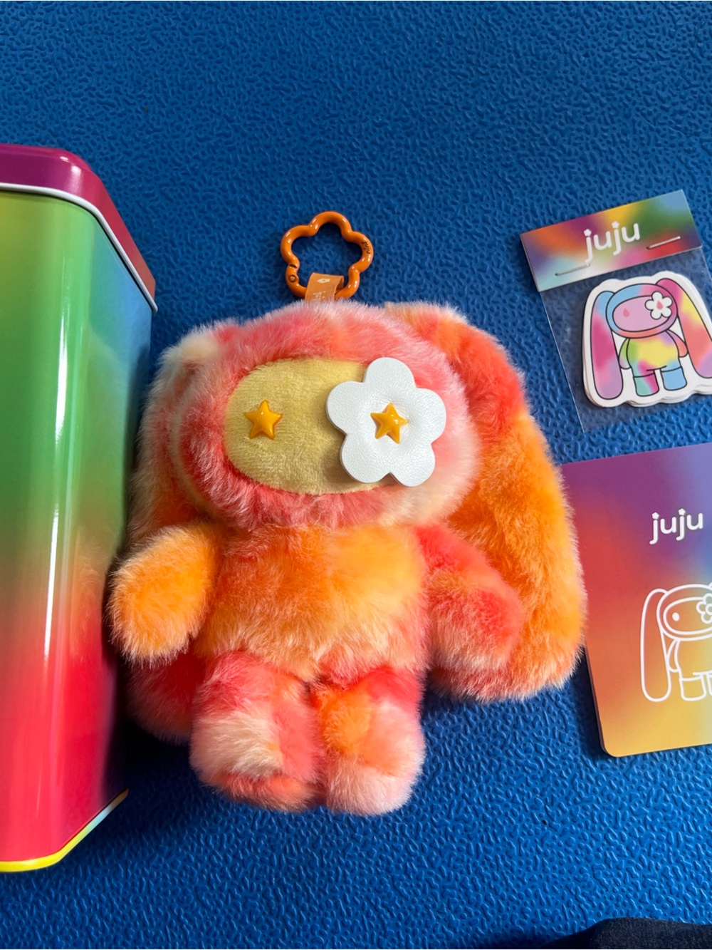 CJ Hendry Juju rainbow orange Kenny